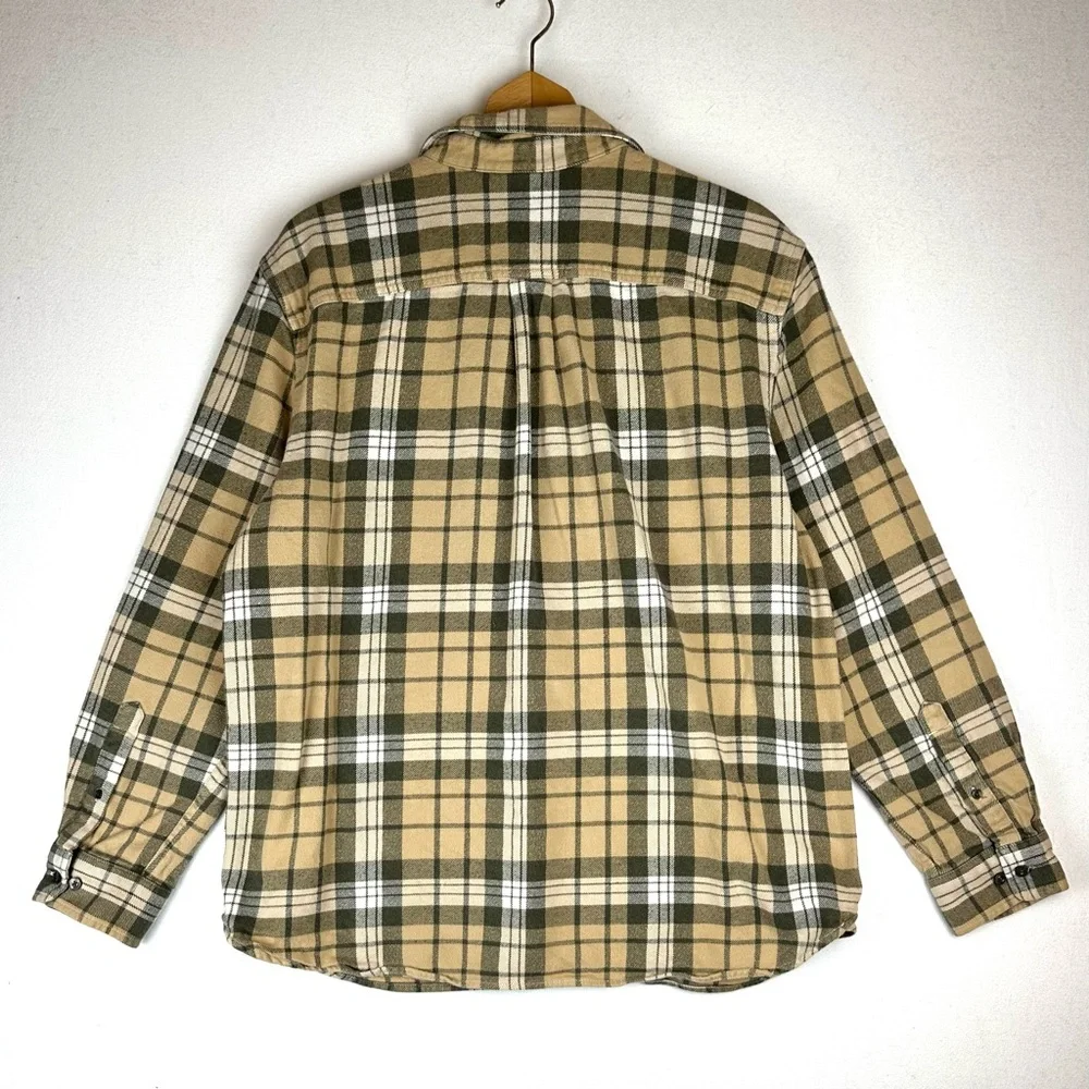 The North Face Plaid Flannel Button Down Shirt‎ Gorpcore